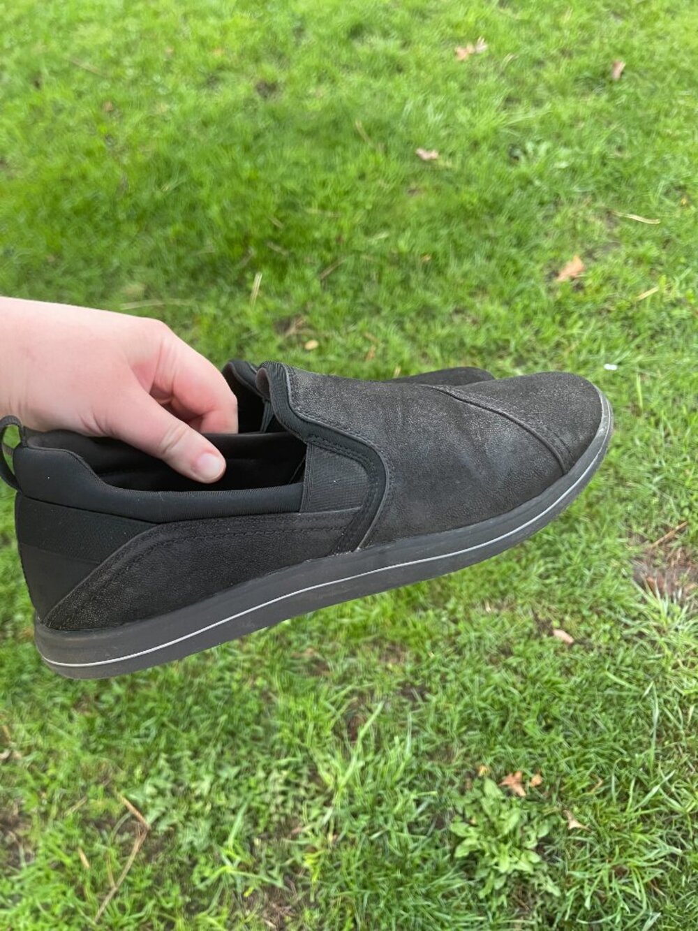Clarks Cloudsteppers Slip-Ons - Breeze Dawn Black Size 10